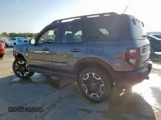 2022 Ford Bronco Sport Outer Banks with VIN 3FMCR9C69NRE05347, listed as a Copart auction lot 57621345 with 49,932 mi miles and Salvage title. Bid and sale history available at DreamBid. Image 2.