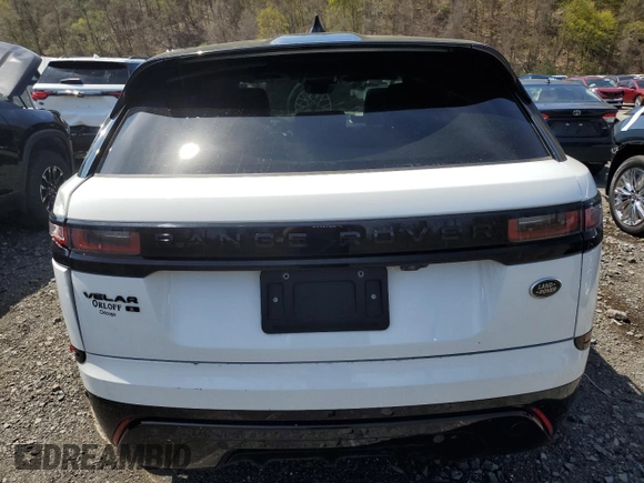 2021 Land Rover Range Rover Velar R-Dynamic S z VIN SALYT2EX9MA305713, wystawiony jako Copart lot #54227375 z przebiegiem 40 573 mil mil oraz Szkoda całkowita • Salvage title. Historia ofert i sprzedaży dostępna na DreamBid. Obrazek 6.