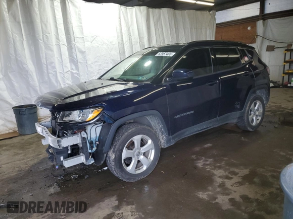 2018 Jeep Compass Latitude с VIN 3C4NJDBB1JT239392, выставлен на аукционе Copart как лот 63957405 с пробегом 113 021 миль миль и Списание • Salvage title. История ставок и продаж доступна на DreamBid. Изображение 1.