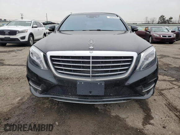 2014 Mercedes-Benz S S 550 with VIN WDDUG8CBXEA057824, listed as a Copart auction lot 44979535 with Not Provided miles and Salvage Title. Bid and sale history available at carsss.com. Image 5.