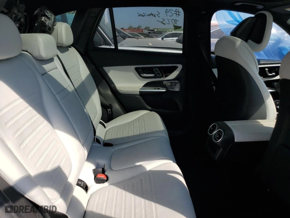 2023 Mercedes-Benz GLC with VIN W1NKM4HBXPU026353, listed as a Copart auction lot 71243244 with 0 mi miles and Salvage Title. Bid and sale history available at carsss.com. Image 10.