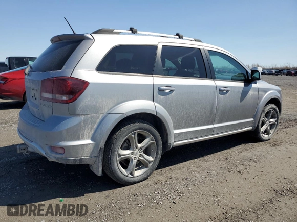 2018 Dodge Journey Crossroad with VIN 3C4PDDGG3JT219584, listed as a Copart auction lot 53257595 with 212,649 mi miles and Salvage Title. Bid and sale history available at DreamBid. Image 3.