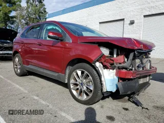 2016 Ford Edge Titanium with VIN 2FMPK3K80GBB04764, listed as a Copart auction lot 45935825 with 65,562 mi miles and Salvage Title. Bid and sale history available at carsss.com. Image 4.