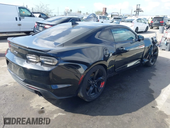 2020 Chevrolet Camaro 1LT with VIN 1G1FB1RS2L0145228, listed as a IAAI auction lot 41720759 with 69,713 mi miles and . Bid and sale history available at carsss.com. Image 4.