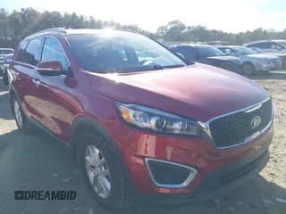 2018 Kia Sorento LX V6 with VIN 5XYPGDA50JG423071, listed as a IAAI auction lot 41275965 with 87,264 mi miles. Bid and sale history available at carsss.com. Image 1.
