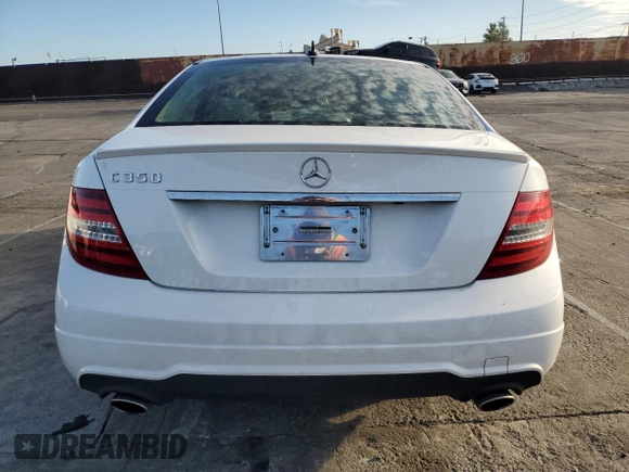 2013 Mercedes-Benz C 350 Sport with VIN WDDGF5HB6DR267263, listed as a Copart auction lot 46089445 with 89,391 mi miles and Salvage Title. Bid and sale history available at DreamBid. Image 6.