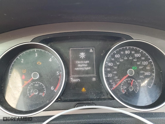 2015 Volkswagen Golf SportWagen TDI SE with VIN 3VWCA7AU9FM517112, listed as a Copart auction lot 43818013 with 156,075 mi miles. Bid and sale history available at carsss.com. Image 9.