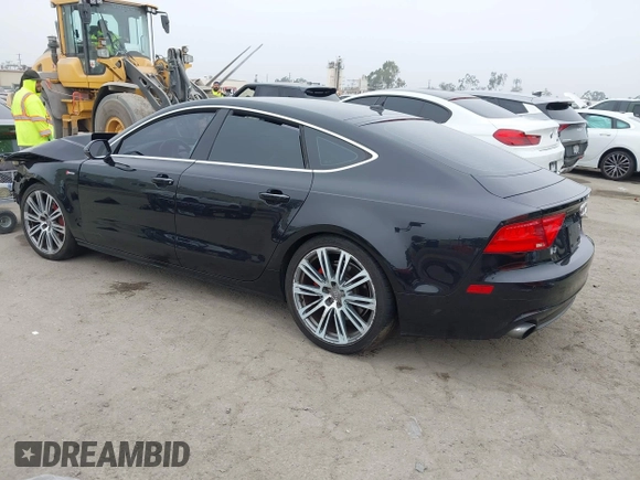 2013 Audi A7 Premium Plus with VIN WAUYGAFC7DN101757, listed as a IAAI auction lot 42485884 with 135,330 mi miles and . Bid and sale history available at DreamBid. Image 3.