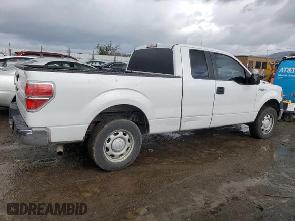 2011 Ford F-150 XL with VIN 1FTEX1CM7BFA95887, listed as a Copart auction lot 49507515 with 271,868 mi miles and Salvage Title. Bid and sale history available at carsss.com. Image 3.