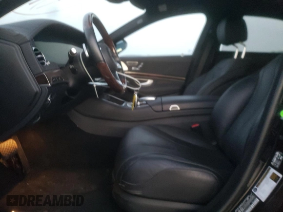 2018 Mercedes-Benz S 450 with VIN WDDUG6EB9JA347550, listed as a Copart auction lot 69417262 with 23,556 mi miles and . Bid and sale history available at DreamBid. Image 7.