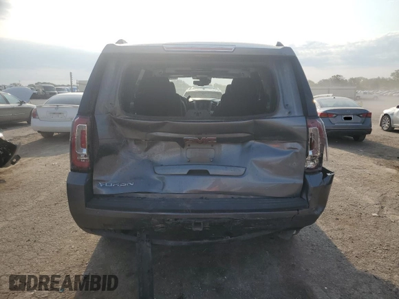 2019 GMC Yukon SLT with VIN 1GKS2BKC9KR211271, listed as a Copart auction lot 63791764 with 60,236 mi miles and Salvage Title. Bid and sale history available at carsss.com. Image 6.