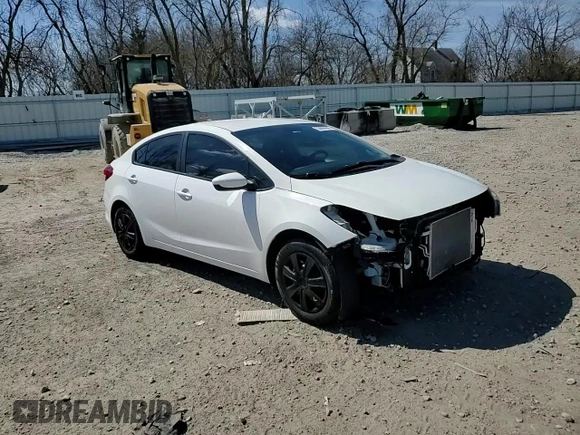 2017 Kia Forte LX with VIN 3KPFK4A70HE086274, listed as a Copart auction lot 53065645 with 127,926 mi miles and Non Repairable. Bid and sale history available at carsss.com. Image 14.