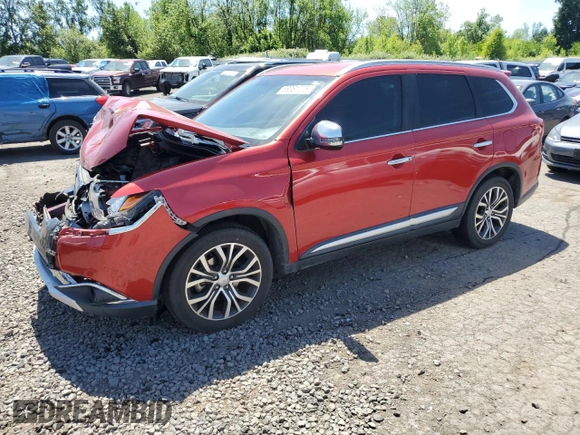 2018 Mitsubishi Outlander ES with VIN JA4AZ3A31JZ006868, listed as a Copart auction lot 58361775 with 81,393 mi miles and Salvage title. Bid and sale history available at DreamBid. Image 1.