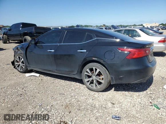2017 Nissan Maxima SV with VIN 1N4AA6AP1HC392292, listed as a Copart auction lot 52159345 with 87,513 mi miles and Salvage Title. Bid and sale history available at carsss.com. Image 2.