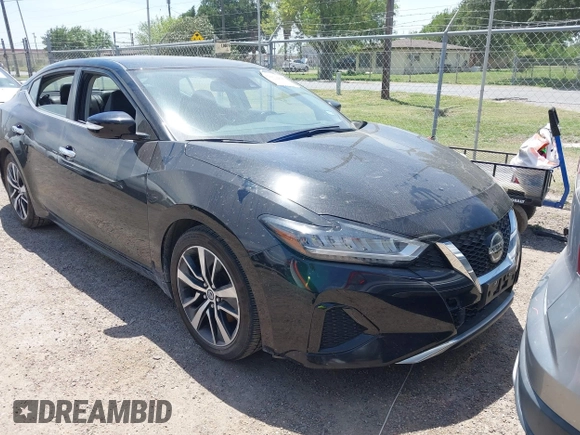 2021 Nissan Maxima SV with VIN 1N4AA6CV8MC515334, listed as a IAAI auction lot 42054498 with 65,098 mi miles and . Bid and sale history available at DreamBid. Image 1.