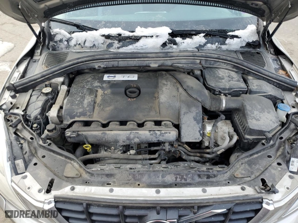 2013 Volvo XC60 T6 with VIN YV4902DZ6D2387012, listed as a Copart auction lot 45647295 with 0 mi miles and Salvage Title. Bid and sale history available at carsss.com. Image 12.