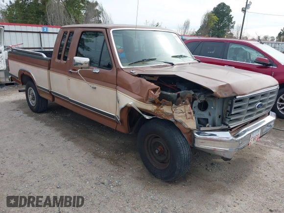 1986 Ford F-150 with VIN 1FTEX15N3GKB36066, listed as a IAAI auction lot 41217069 with 1 mi miles. Bid and sale history available at carsss.com. Image 1.