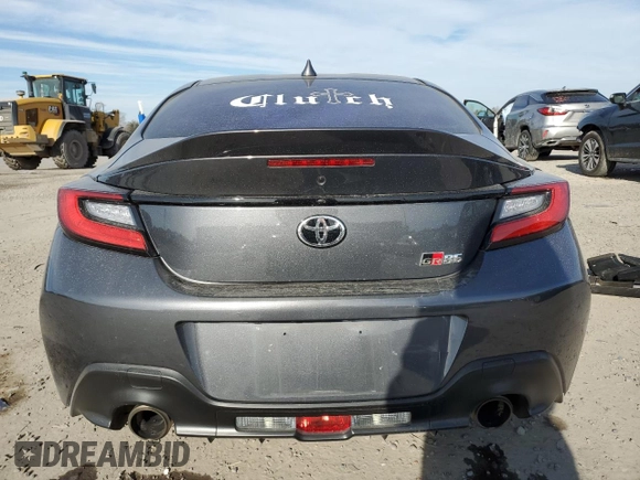 2024 Toyota GR86 Premium with VIN JF1ZNBE16R9755481, listed as a Copart auction lot 41895205 with 0 mi miles and Salvage Title. Bid and sale history available at carsss.com. Image 6.