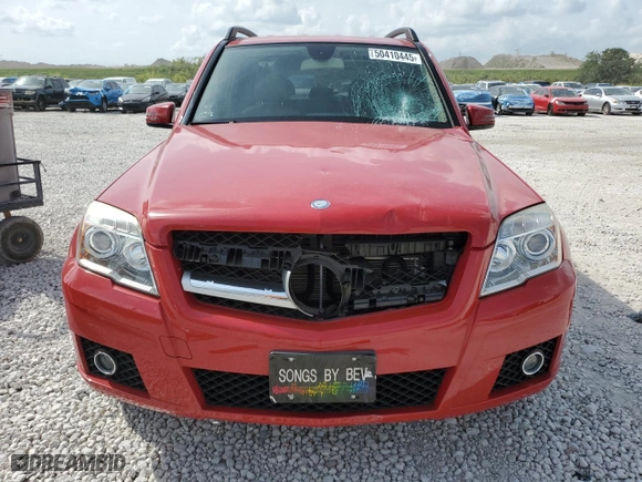 2011 Mercedes-Benz GLK-Class GLK 350 with VIN WDCGG5GB0BF573943, listed as a Copart auction lot 50410445 with 56,165 mi miles and Salvage Title. Bid and sale history available at carsss.com. Image 5.