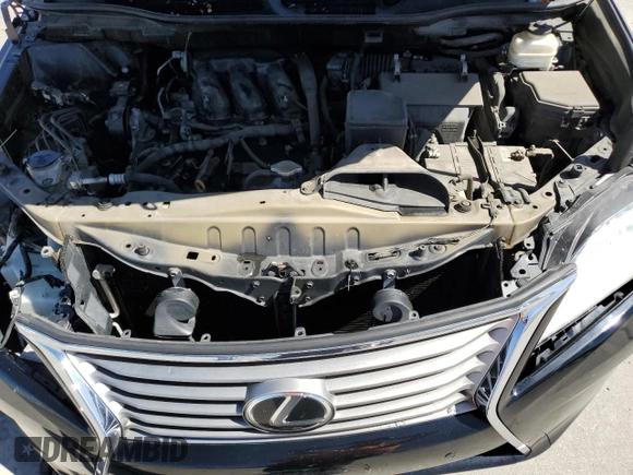 2014 Lexus RX 350 with VIN 2T2BK1BA5EC247604, listed as a Copart auction lot 55172555 with 130,713 mi miles and Salvage title. Bid and sale history available at DreamBid. Image 12.