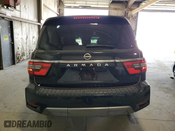 2021 Nissan Armada SV with VIN JN8AY2AC1M9146351, listed as a Copart auction lot 70776764 with 73,727 mi miles and Salvage Title. Bid and sale history available at carsss.com. Image 6.