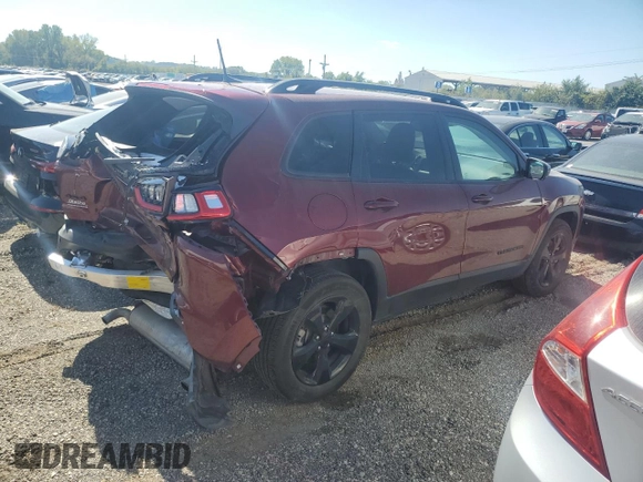 2020 Jeep Cherokee Altitude with VIN 1C4PJMLN3LD533340, listed as a Copart auction lot 73144224 with 29,282 mi miles and Salvage Title. Bid and sale history available at carsss.com. Image 3.