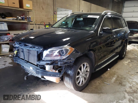 2015 Mercedes-Benz GL-Class GL 450 with VIN 4JGDF6EE0FA530264, listed as a Copart auction lot 41140443 with 119,685 mi miles. Bid and sale history available at carsss.com. Image 1.
