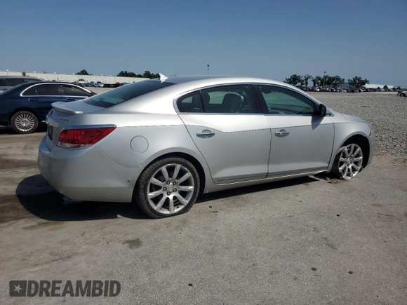 2012 Buick LaCrosse Touring with VIN 1G4GJ5E39CF250328, listed as a Copart auction lot 56873415 with 118,664 mi miles and Salvage title. Bid and sale history available at DreamBid. Image 3.