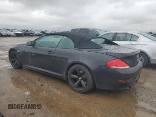 2009 BMW 6 Series 650i with VIN WBAEB53589C224534, listed as a Copart auction lot 47969605 with 180,113 mi miles and Clean Title. Bid and sale history available at carsss.com. Image 2.