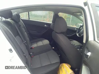 2016 Kia Forte LX with VIN KNAFX4A62G5527371, listed as a IAAI auction lot 39833806 with Not Provided miles. Bid and sale history available at carsss.com. Image 8.