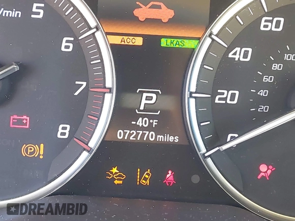 2019 Acura MDX с VIN 5J8YD4H33KL033106, выставлен на аукционе IAAI как лот 41764107 с пробегом 72 770 миль миль и . История ставок и продаж доступна на DreamBid. Изображение 16.