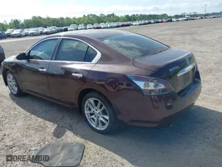2014 Nissan Maxima 3.5 S with VIN 1N4AA5AP1EC465683, listed as a IAAI auction lot 41981572 with 199,368 mi miles. Bid and sale history available at carsss.com. Image 3.
