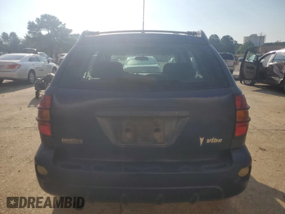 2004 Pontiac Vibe z VIN 5Y2SL62814Z449534, wystawiony jako Copart lot #61880075 z przebiegiem 180 584 mil mil oraz Szkoda całkowita • Salvage title. Historia ofert i sprzedaży dostępna na DreamBid. Obrazek 6.