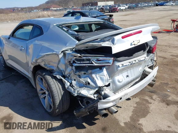 2018 Chevrolet Camaro 1LT with VIN 1G1FB1RS3J0149110, listed as a IAAI auction lot 41757802 with 58,795 mi miles and . Bid and sale history available at DreamBid. Image 6.