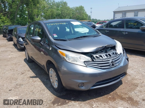 2016 Nissan Note S with VIN 3N1CE2CP6GL363549, listed as a IAAI auction lot 42452265 with 109,200 mi miles and . Bid and sale history available at DreamBid. Image 1.
