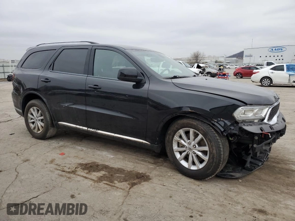 2023 Dodge Durango SXT z VIN 1C4RDHAG8PC616446, wystawiony jako Copart lot #44524455 z przebiegiem 53 916 mil mil oraz Czysty tytuł • Clean title. Historia ofert i sprzedaży dostępna na DreamBid. Obrazek 4.