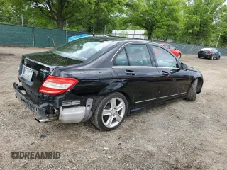 2011 Mercedes-Benz C 300 Sport with VIN WDDGF8BB0BR137356, listed as a Copart auction lot 55791515 with 200,119 mi miles and Salvage title. Bid and sale history available at DreamBid. Image 3.