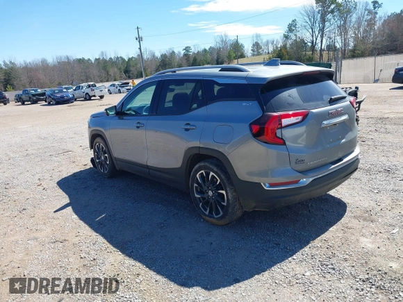 2023 GMC Terrain SLT z VIN 3GKALPEG0PL253752, wystawiony jako IAAI lot #41728046 z przebiegiem 35 829 mil mil oraz . Historia ofert i sprzedaży dostępna na DreamBid. Obrazek 3.
