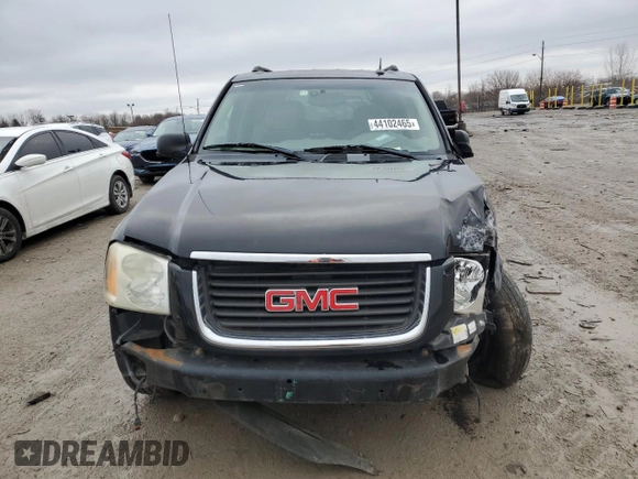 2005 GMC Envoy SLT with VIN 1GKDT13S952165475, listed as a Copart auction lot 44102465 with 0 mi miles and Salvage Title. Bid and sale history available at carsss.com. Image 5.
