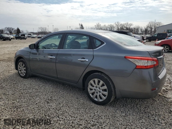 2015 Nissan Sentra SV with VIN 3N1AB7AP7FY311302, listed as a Copart auction lot 47561405 with 142,814 mi miles and Clean Title. Bid and sale history available at carsss.com. Image 2.