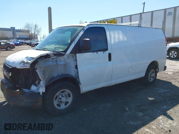 2006 Chevrolet Express Cargo with VIN 1GCFG15XX61261303, listed as a IAAI auction lot 41853813 with 174,363 mi miles and . Bid and sale history available at DreamBid. Image 17.