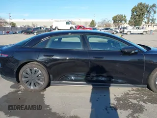 2025 Lucid Air Pure with VIN 50EA1PGA7SA004788, listed as a IAAI auction lot 41518561 with 1,872 mi miles. Bid and sale history available at carsss.com. Image 13.