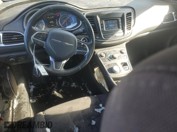 2015 Chrysler 200 Limited with VIN 1C3CCCAB1FN753008, listed as a Copart auction lot 87488274 with 128,004 mi miles and Salvage Title. Bid and sale history available at carsss.com. Image 8.