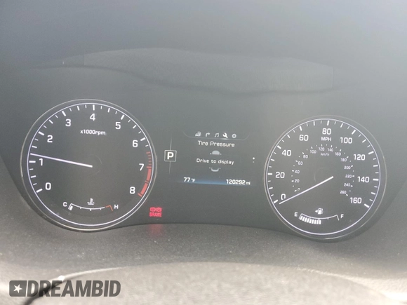 2015 Hyundai Genesis 3.8L with VIN KMHGN4JE0FU065283, listed as a Copart auction lot 52415264 with 120,292 mi miles and Salvage Title. Bid and sale history available at carsss.com. Image 9.