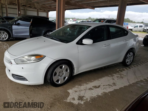 2016 Dodge Dart SE with VIN 1C3CDFAA3GD635667, listed as a Copart auction lot 51252455 with 119,689 mi miles and Clean Title. Bid and sale history available at carsss.com. Image 1.