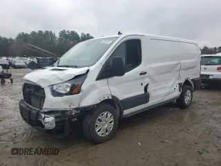 2024 Ford Transit Cargo with VIN 1FTYE1Y84RKA38434, listed as a Copart auction lot 52954035 with 24,400 mi miles and Salvage title. Bid and sale history available at DreamBid. Image 1.