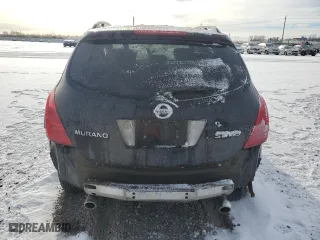 2005 Nissan Murano SE with VIN JN8AZ08W35W430343, listed as a Copart auction lot 80739744 with 166,979 mi miles and Salvage Title. Bid and sale history available at carsss.com. Image 6.