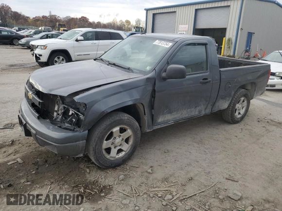 2012 Chevrolet Colorado 1LT with VIN 1GCCSCF99C8157241, listed as a Copart auction lot 77813754 with 88,087 mi miles and Salvage Title. Bid and sale history available at DreamBid. Image 1.