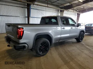 2024 GMC Sierra 1500 with VIN 1GTVUCE8XRZ256004, listed as a Copart auction lot 55616775 with 13,771 mi miles and Salvage Title. Bid and sale history available at DreamBid. Image 3.