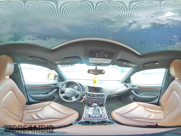 2012 Audi Q5 Premium Plus with VIN WA1LFAFP9CA112682, listed as a Copart auction lot 60702555 with 119,214 mi miles and Salvage title. Bid and sale history available at DreamBid. Image 13.